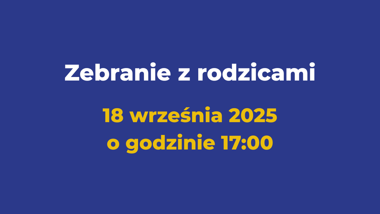 Zebranie z rodzicami